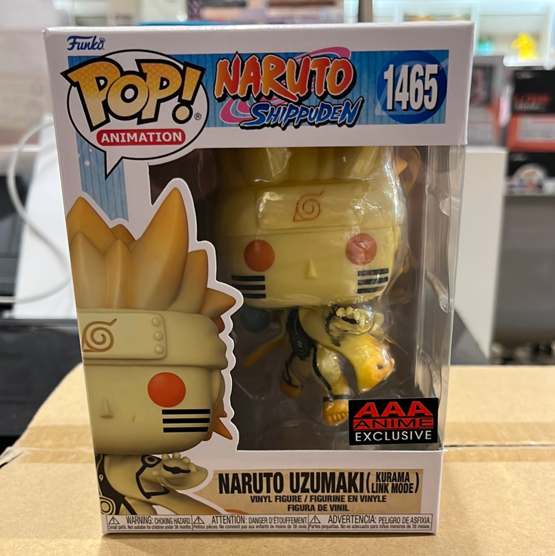 Naruto: Shippuden Naruto Uzumaki Kurama Link Mode Funko Pop! Vinyl