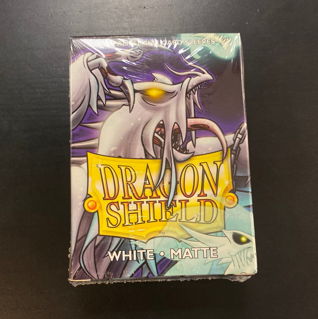 Dragon Shield Matte Japanese Sleeves - White (60-Pack)
