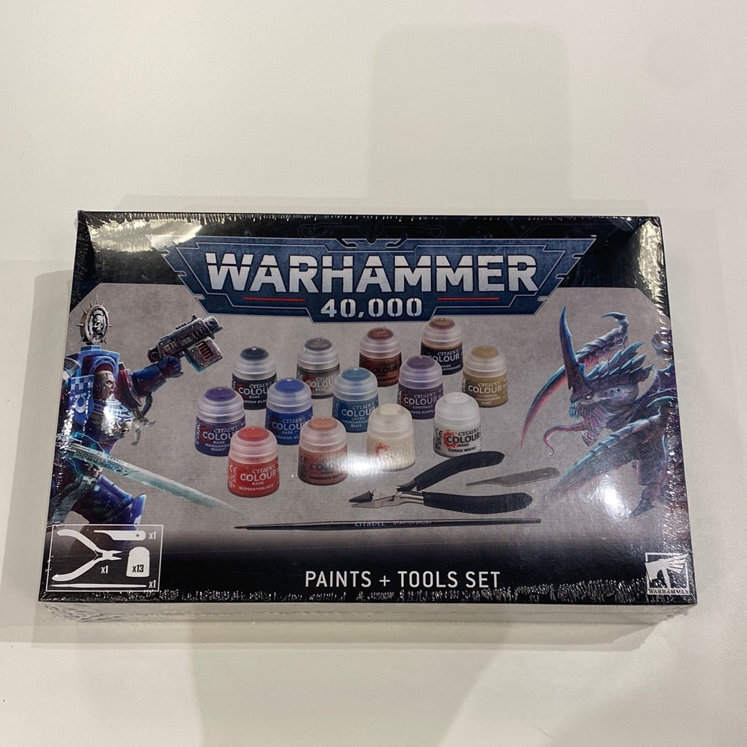 Warhammer 40K: 40K Paints + Tools