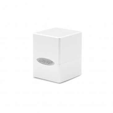 UP DECK BOX SATIN CUBE ARCTIC WHITE
