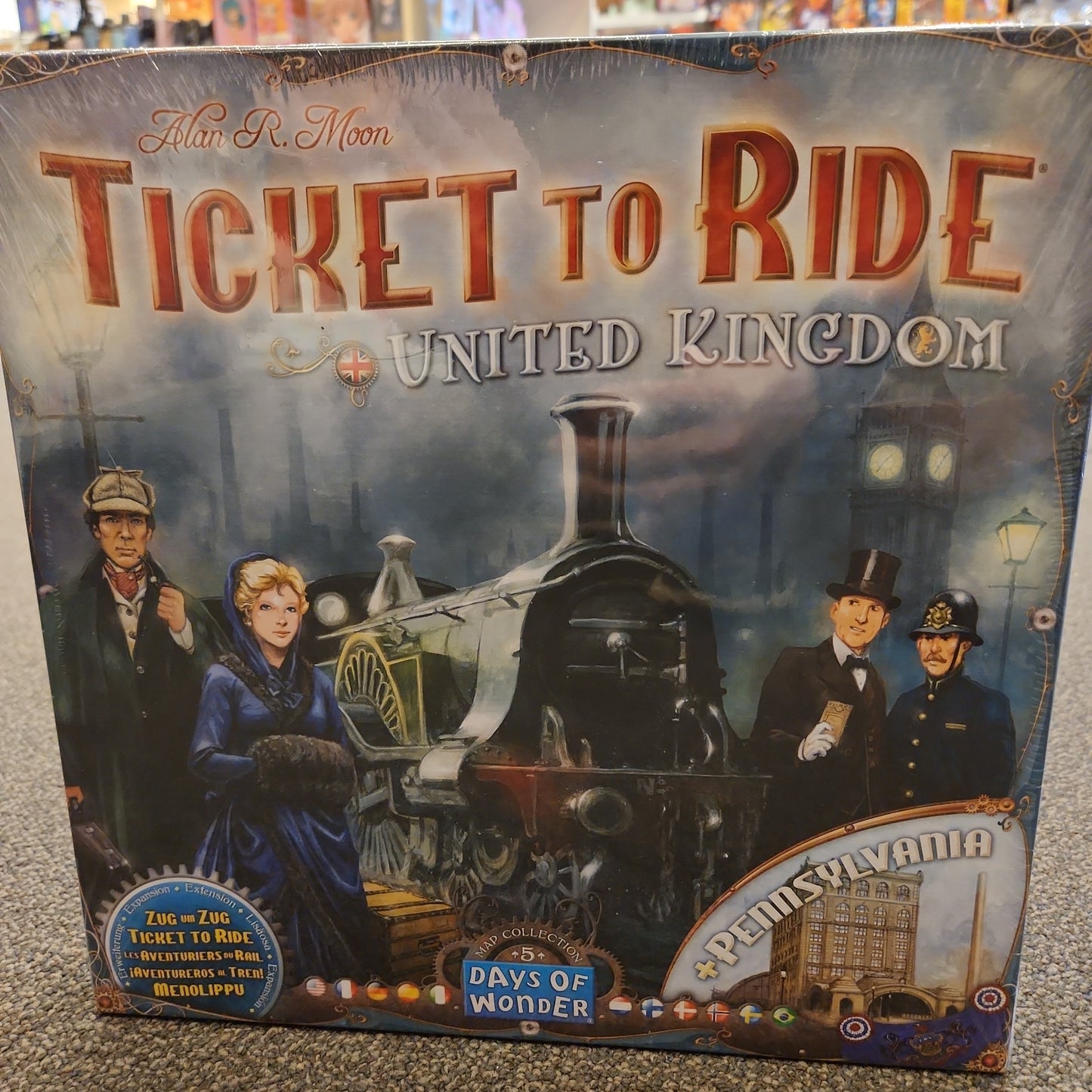 Ticket to Ride: United Kingdom + Pennsylvania