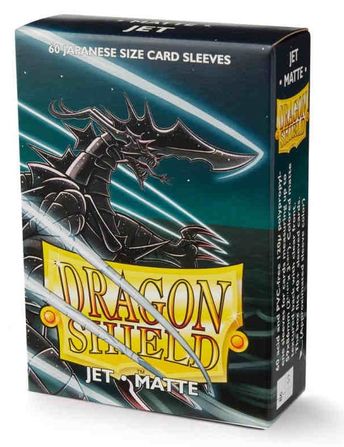 Dragon Shield Matte Japanese Sleeves - Jet (60-Pack)