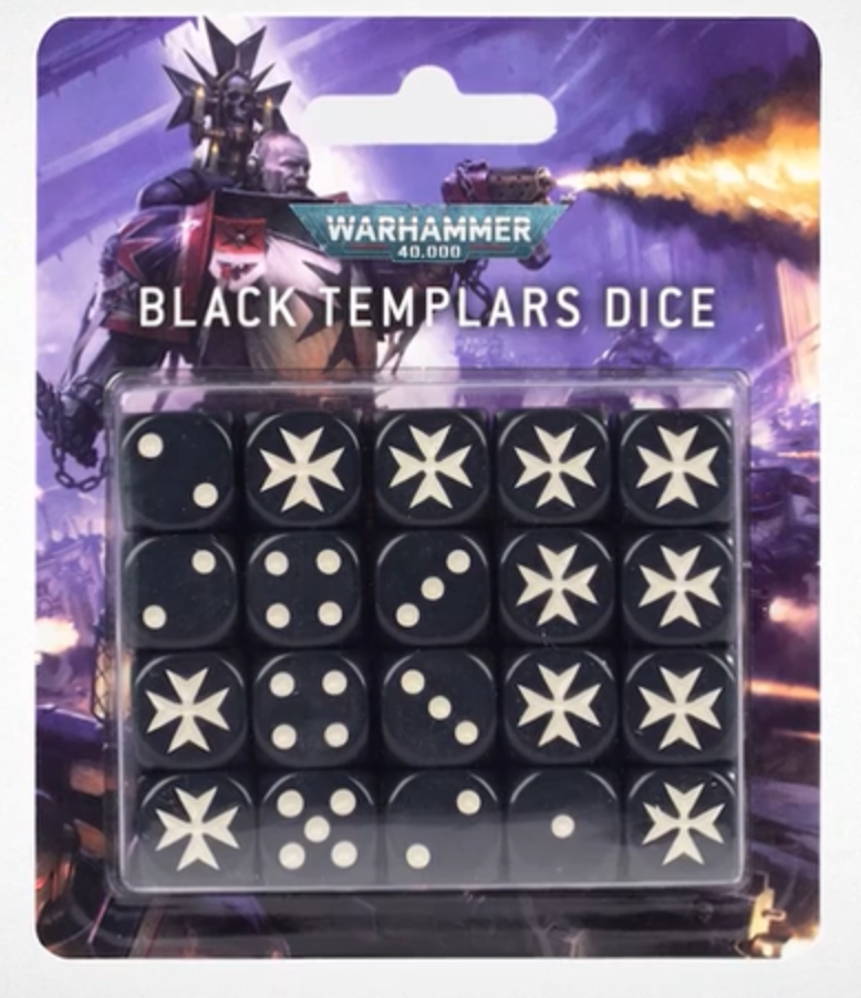 Dice: Black Templars