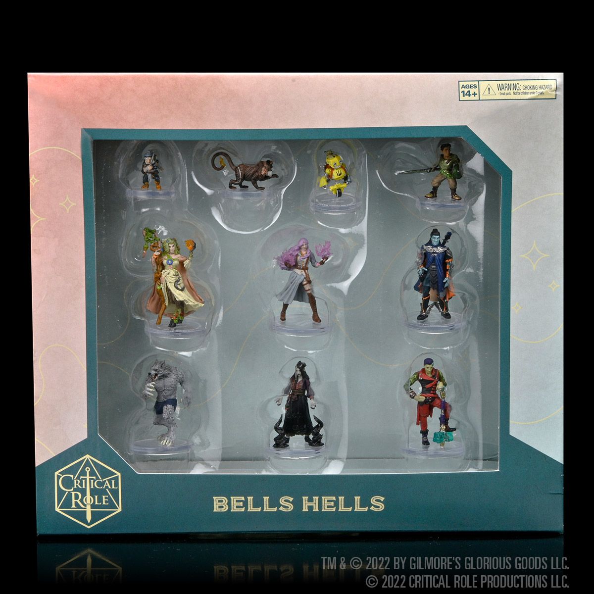 Critical Role: Bells Hells - 10 Piece figure Miniature Set – Boba Hero Lv Up