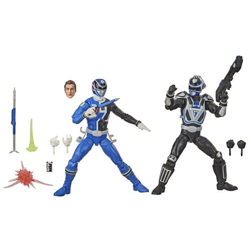 Power Ranger Lightning Collection -Blue Rangers