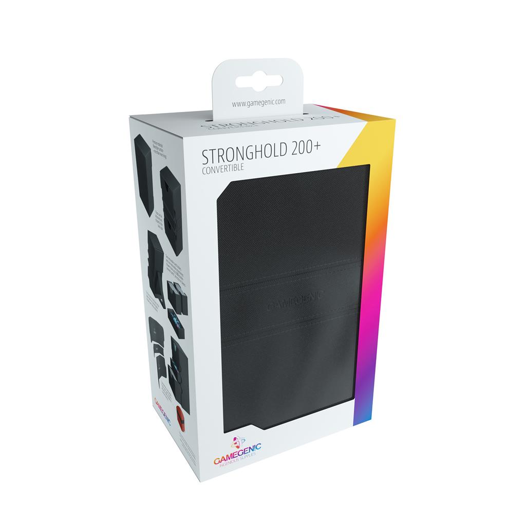 Stronghold Deck Box 200plus Black