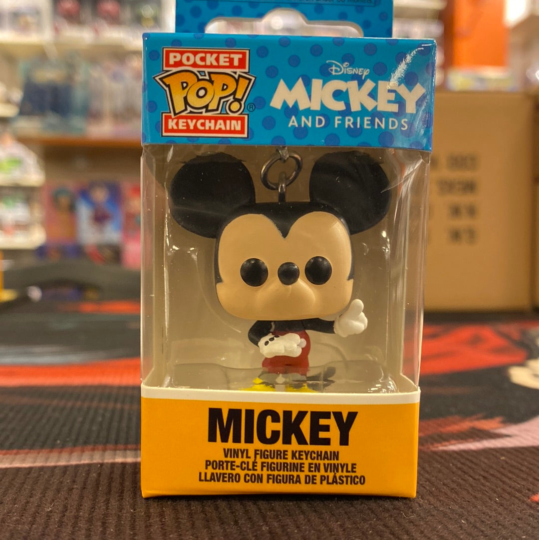 Funko Pop Pocket Keychain Mickey and Friends: Mickey – Boba Hero Lv Up