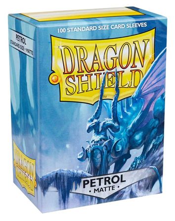Dragon Shield Matte Sleeves - Petrol (100-Pack)