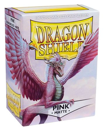 Dragon Shield Matte Sleeves - Pink (100-Pack)