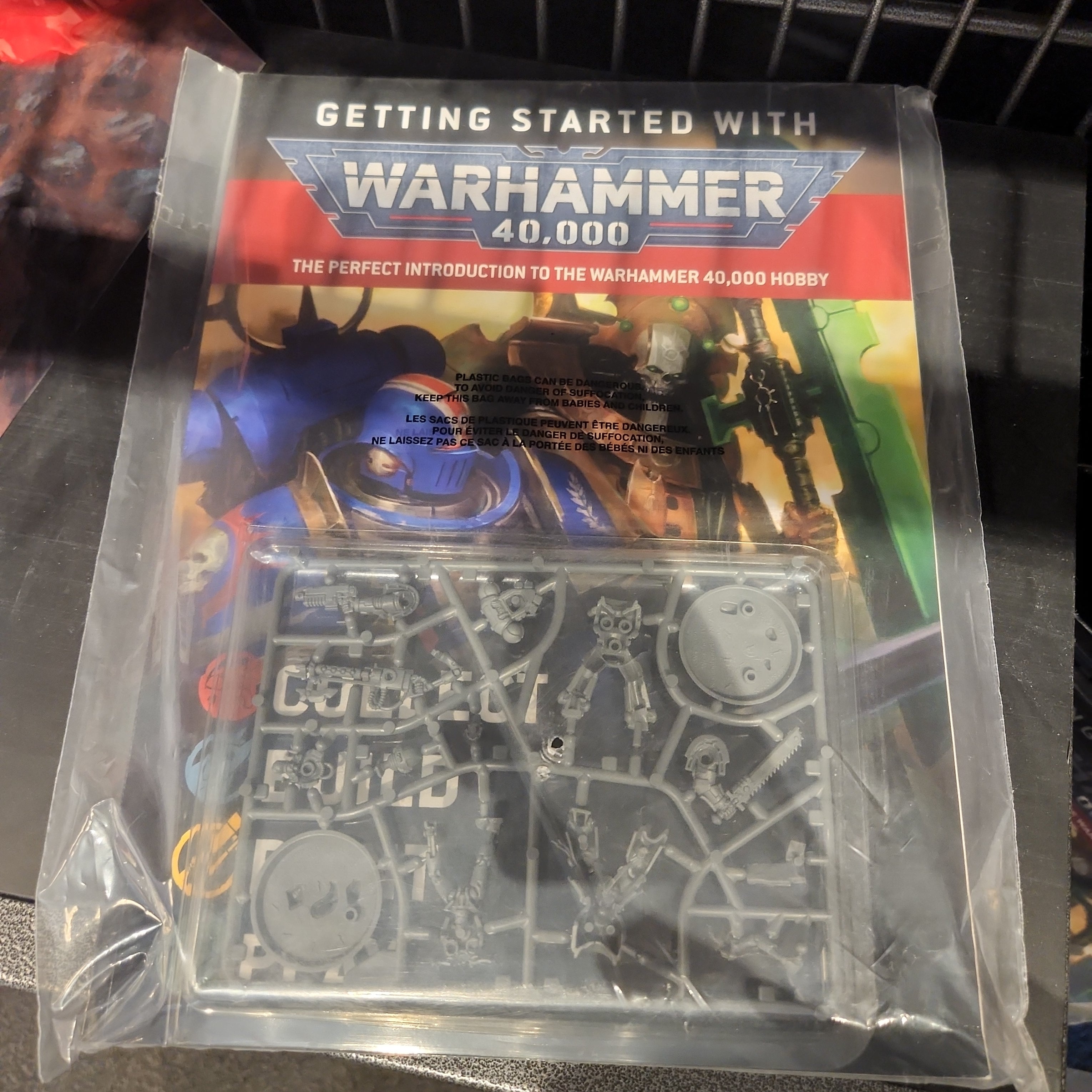 Games Workshop – Getting Started With Warhammer 40K (2023 Edition) – English – Miniatures Unassembled