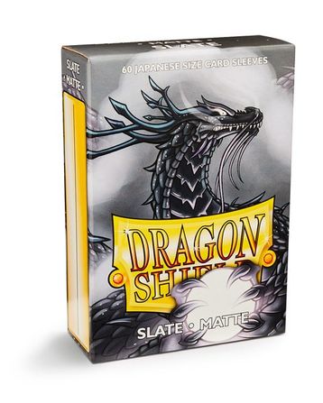 Dragon Shield Matte Japanese Sleeves - Slate (60-Pack)