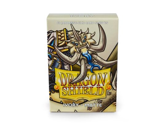 Dragon Shield Matte Japanese Sleeves - Ivory (60-Pack)