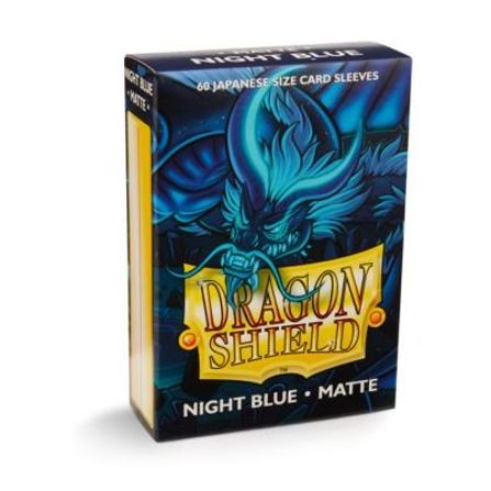 Dragon Shield Matte Japanese Sleeves - Night Blue (60-Pack)