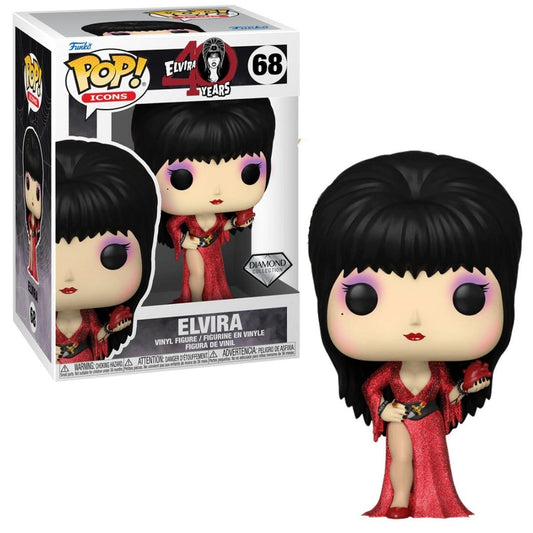Funko POP Icons 68: Elvira 40 years Diamond Collection