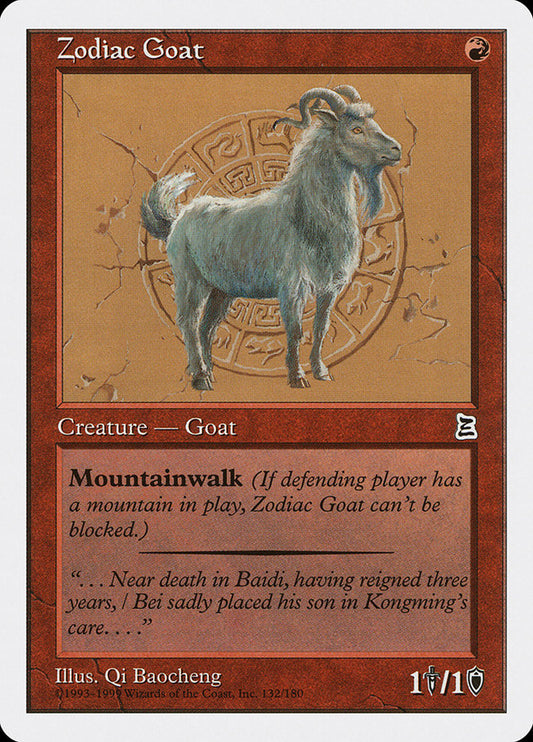 Zodiac Goat (132)