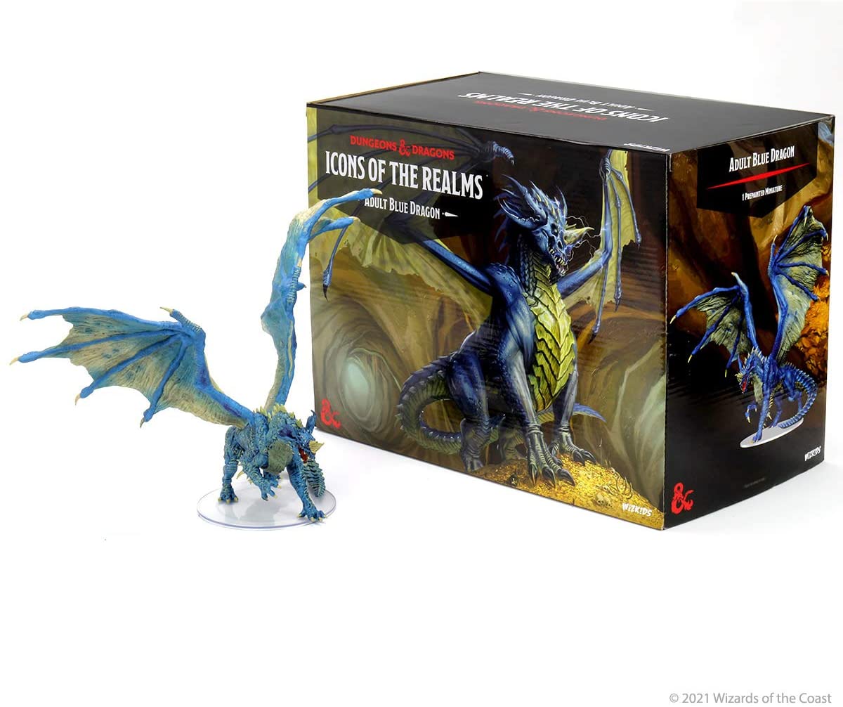 Adult blue dragon Premium set