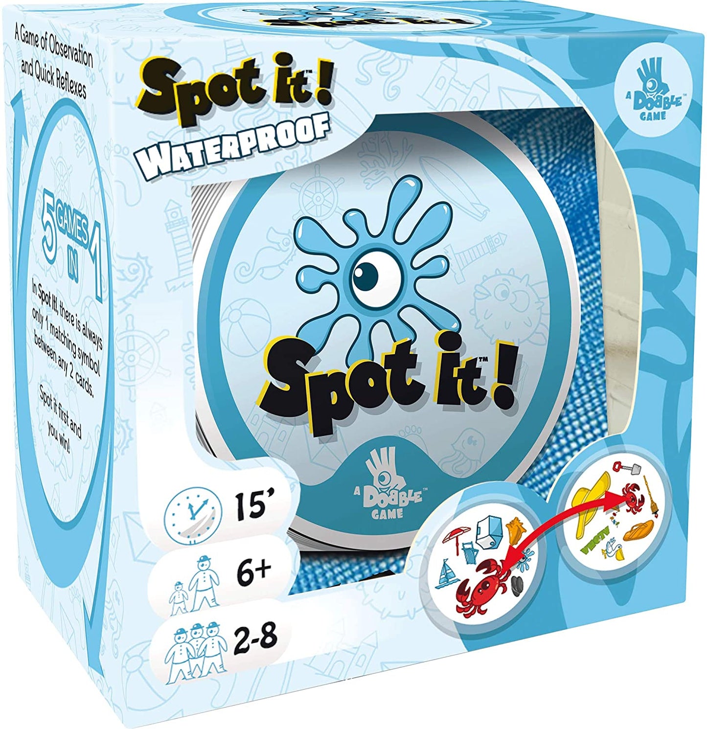 Spot It Waterproof (Eco-Blister)