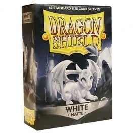 Dragon Shield Matte Japanese Sleeves - White (60-Pack)
