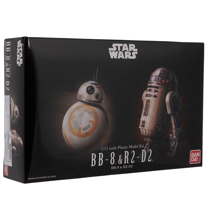 BB-8 & R2-D2 Star Wars Plastic Model