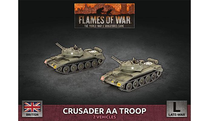 Crusader AA Troop (Plastic)