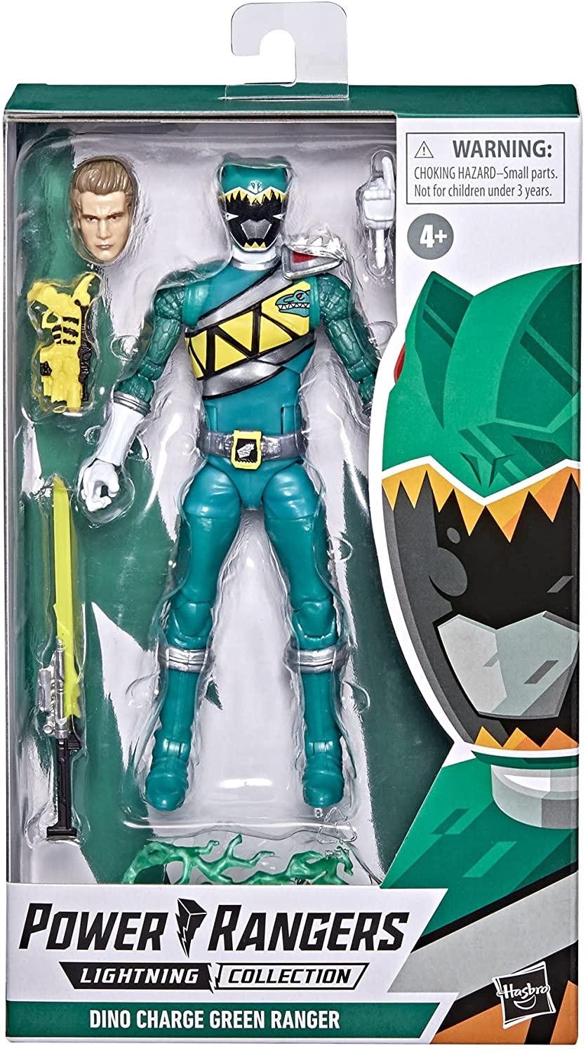 Power Rangers Lightning Collection - Dino Charge Green Ranger – Boba ...