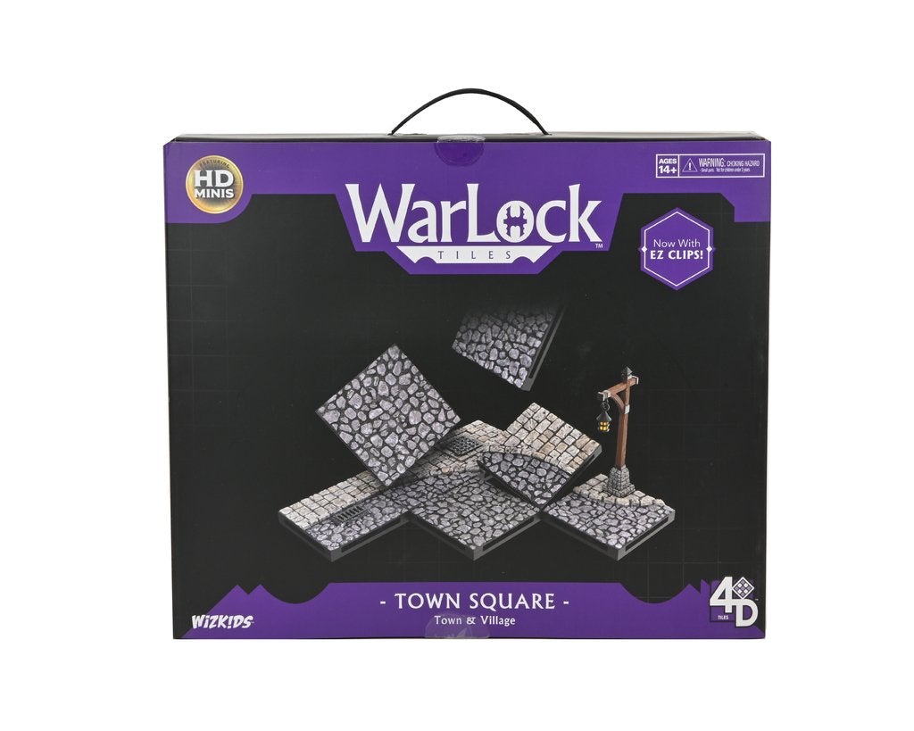 WARLOCK TILES: TOWN & VILLAGE - TOWN SQUARE