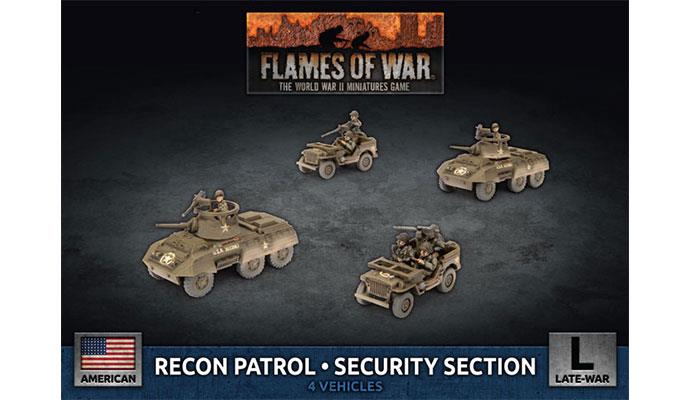 M8 Cavalry Recon Platoon (x4 Plastic)