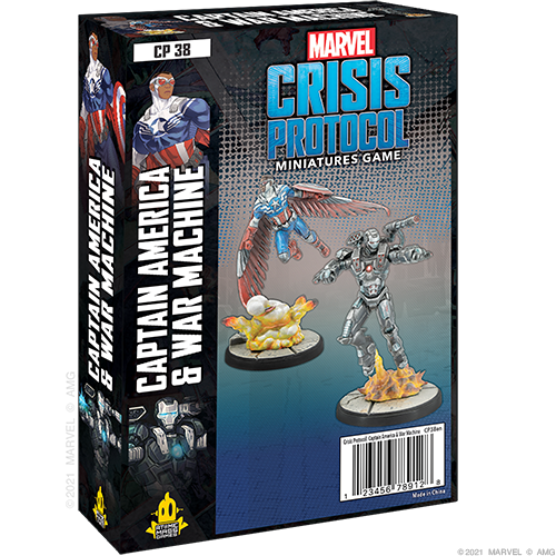 Crisis Protocol - Captain America & War Machine