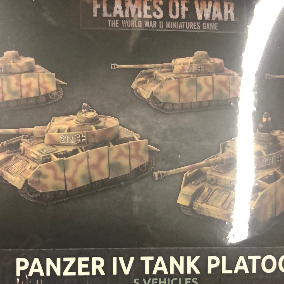 Panzer iv tank platoon