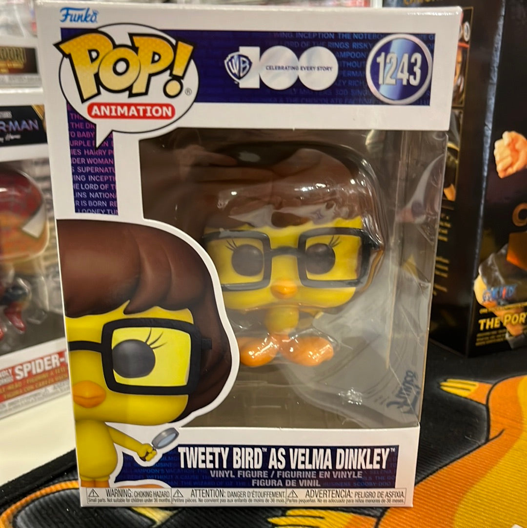 Tweety bird as velma dinkley funko pop 1243